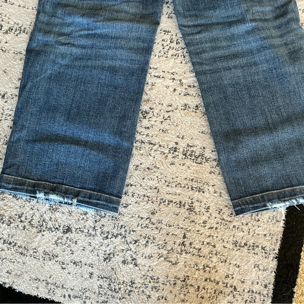 Judy Blue High Rise Vintage Wash Crop Wide Leg Jeans Sz 3/26 NWT! - Picture 6 of 6
